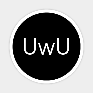 UwU Emoticon Magnet